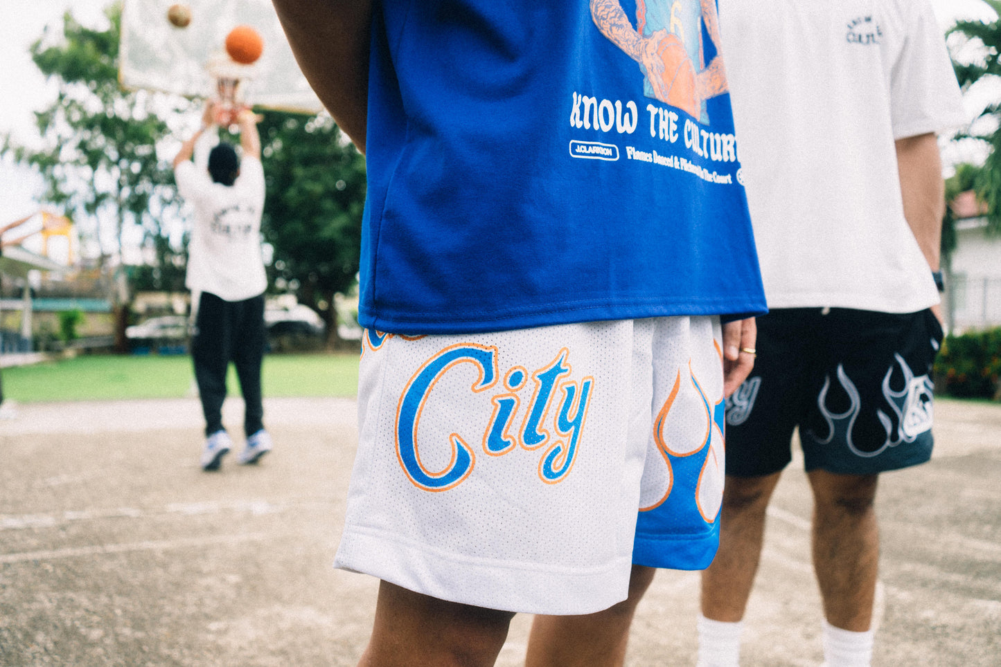 Queen City Flames Mesh