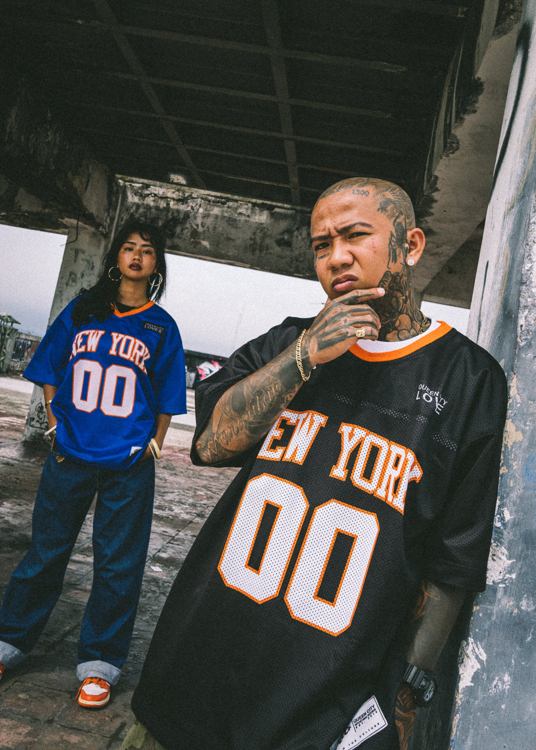 Knicks Jersey Mesh T-shirt (PRE ORDER)