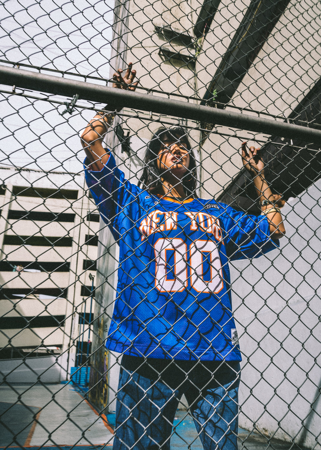 Knicks Jersey Mesh T-shirt (PRE ORDER)