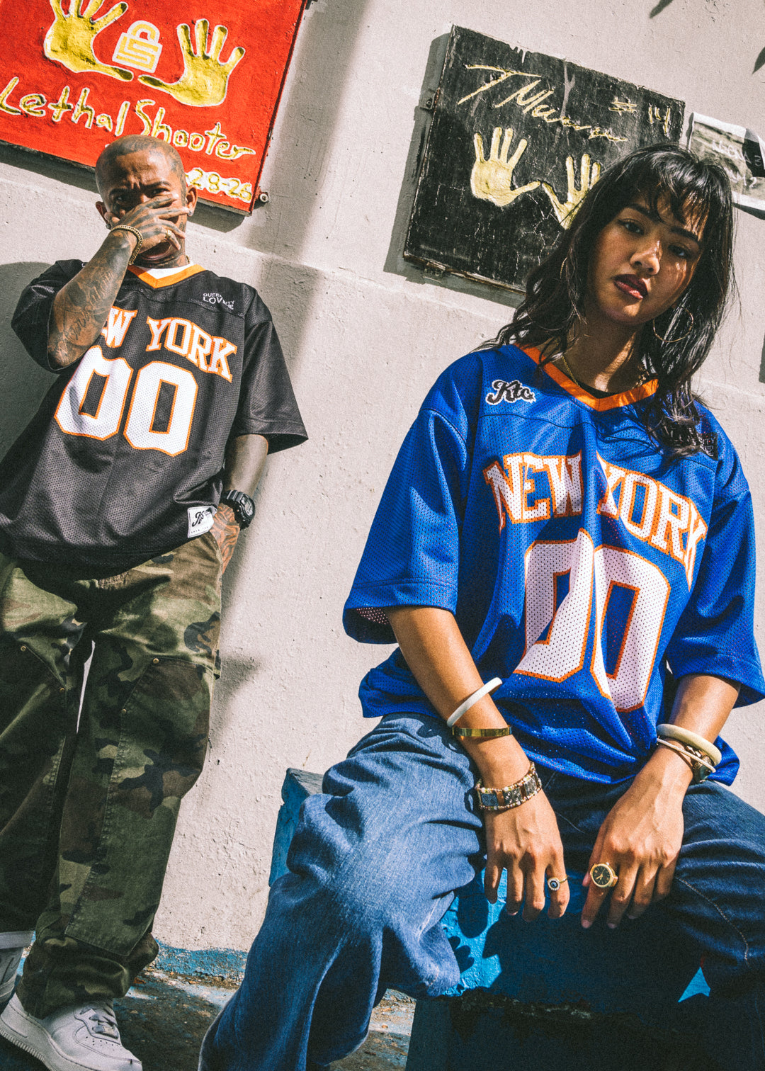 Knicks Jersey Mesh T-shirt (PRE ORDER)