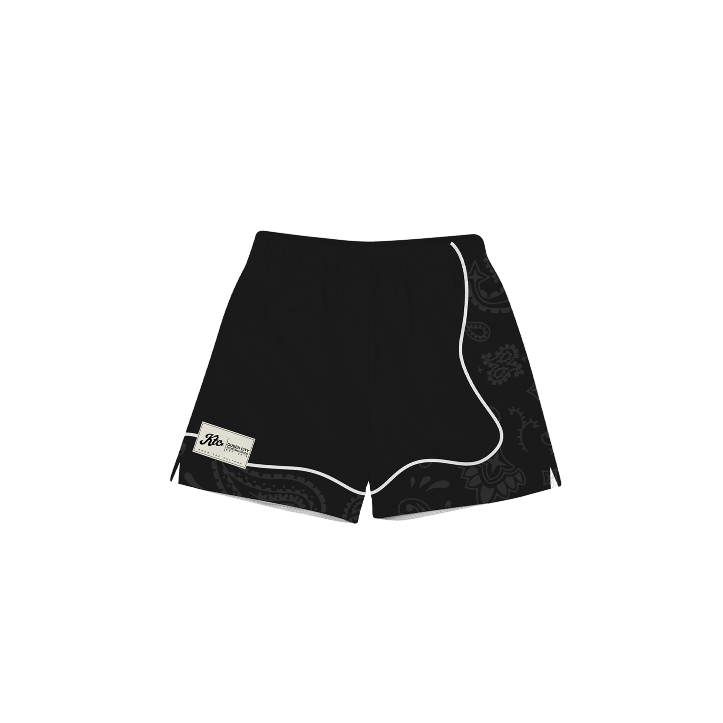 Varsity Paisley Mesh