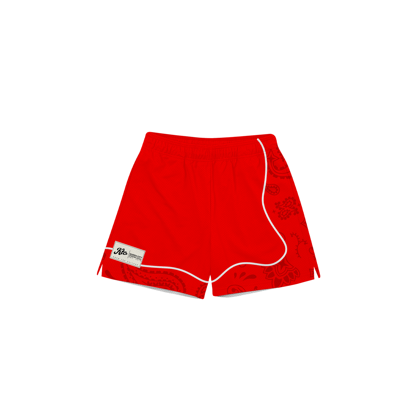 Varsity Paisley Mesh